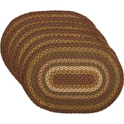 Tea Cabin Jute Placemat Set of 6 12x18