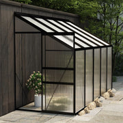 vidaXL Greenhouse Anthracite Aluminum 220 ft