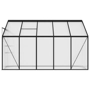 vidaXL Greenhouse Anthracite Aluminum 220 ft