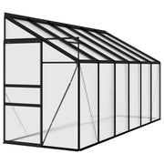 vidaXL Greenhouse Anthracite Aluminum 262.7 ft