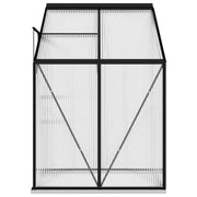 vidaXL Greenhouse Anthracite Aluminum 95.3 ft