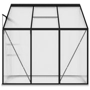 vidaXL Greenhouse Anthracite Aluminum 140.1 ft