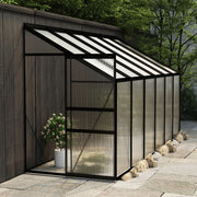 vidaXL Greenhouse Anthracite Aluminum 274.3 ft