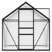 vidaXL Greenhouse Anthracite Aluminum 26.6 ft