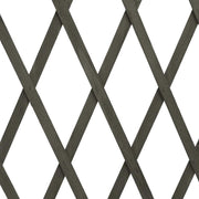 vidaXL Garden Trellis Fence Gray 70.9"x39.4" Solid Firwood