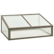 vidaXL Greenhouse 39.4"x25.6"x15.7" Firwood