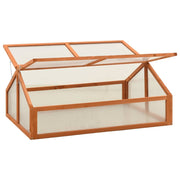 vidaXL Greenhouse 47.2"x31.5"x19.7" Firwood