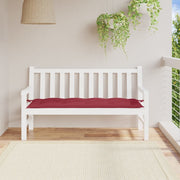 vidaXL Garden Bench Cushion Wine Red 59.1"x19.7"x2.8" Oxford Fabric