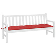 vidaXL Garden Bench Cushion Red 70.9"x19.7"x2.8" Oxford Fabric