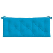 vidaXL Garden Bench Cushions 2pcs Light Blue 47.2"x19.7"x2.8" Oxford Fabric