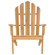 vidaXL Adirondack Chair Solid Teak Wood