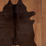 72" x 84" Chocolate, Cowhide - Rug