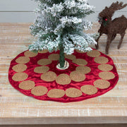 Memories Red Mini Tree Skirt 21