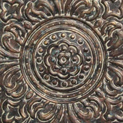 Elegant Bronze Medallion Metal Wall Decor
