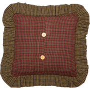 Tea Cabin Fabric Ruffled Pillow 16x16