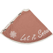 Let It Snow Tree Skirt 48