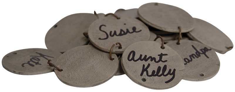 Birthday Calendar Replacement Tags (48 pcs/bag)