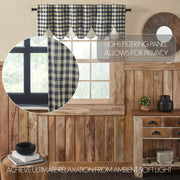 My Country Scalloped Layered Valance 18x60