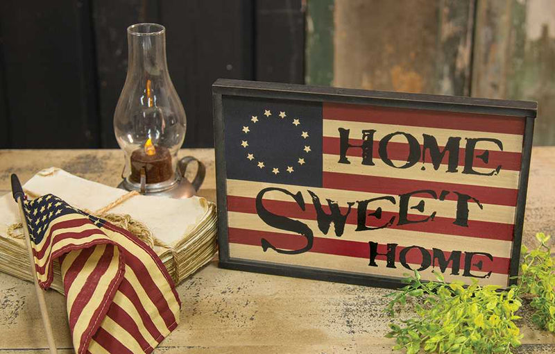 Home Sweet Home Americana Sign