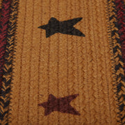 Heritage Farms Crow Jute Stair Tread Oval Latex 8.5x27