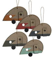 Camper Ornaments  (5 Count Assortment)
