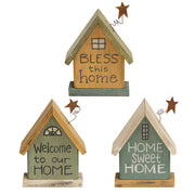 Wooden House (3 Count Assortment)