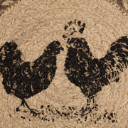 Sawyer Mill Charcoal Poultry Jute Trivet 8