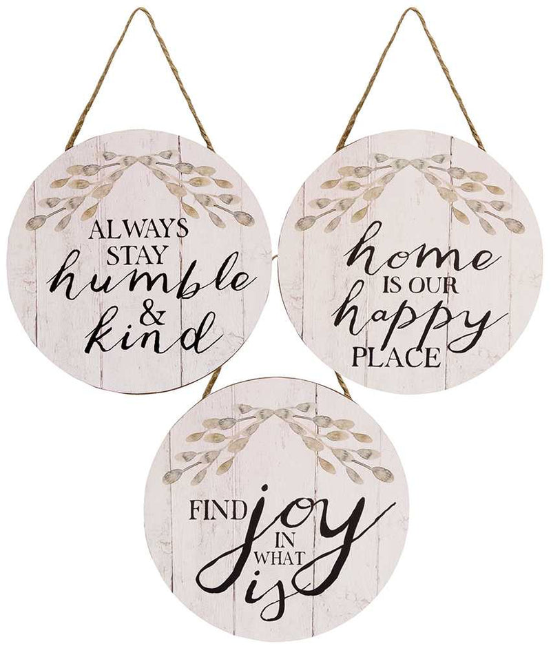 Humble and Kind Wall Hanger (3 Count Assortment)