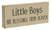 Little Boys, Little Girls Blocks - Farmhouse Colors (3 Count Assortment)