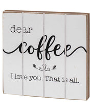 Dear Coffee Block  (2 Count Assortment)
