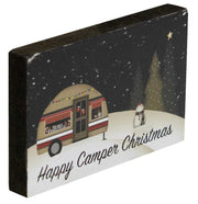 Happy Camper Christmas Block