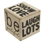 6-Sided Block - Live Simply
