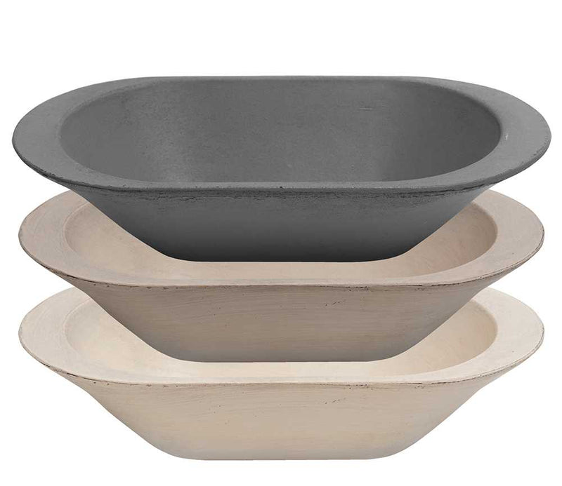 Wooden Bread Pan- Farmhouse Colors (3 Count Assortment)