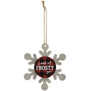 Look at Frosty Go Snowflake Ornament  (3 Count Assortment)