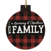 Home For Christmas Ornament  (3 Count Assortment)