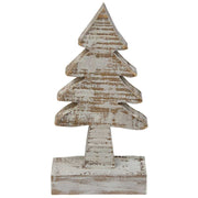 Distressed Wooden Tree, 6"