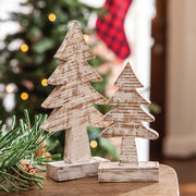 Distressed Wooden Tree, 8"