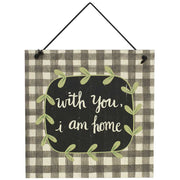 Family Time is the Best Time Wooden Hanger  (3 Count Assortment)