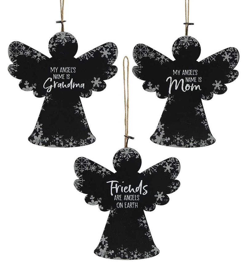 Angel's Name Ornament  (3 Count Assortment)