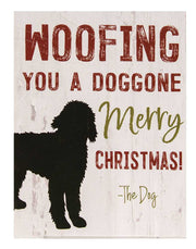 The Dog Christmas Box Signs  (3 Count Assortment)
