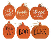 Chunky Reversible Pumpkins (3 Count Assortment)