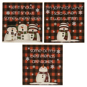 Best Friends are Flakes Blocks  (3 Count Assortment)