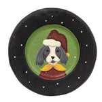 Christmas Dog Plates  (4 Count Assortment)