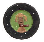 Christmas Dog Plates  (4 Count Assortment)