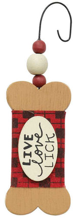 Dog Treat Ornaments  (6 Count Assortment)
