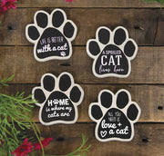 Cat Paw Magnets (Set of 4)