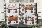 Fall Wagon Box Sign