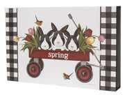 Spring Wagon Box Sign