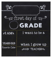 Gradeschool Milestones Chalkboard