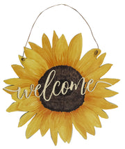 Sunflower Welcome Sign